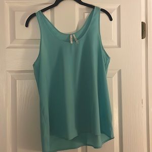 Formal aqua tanktop